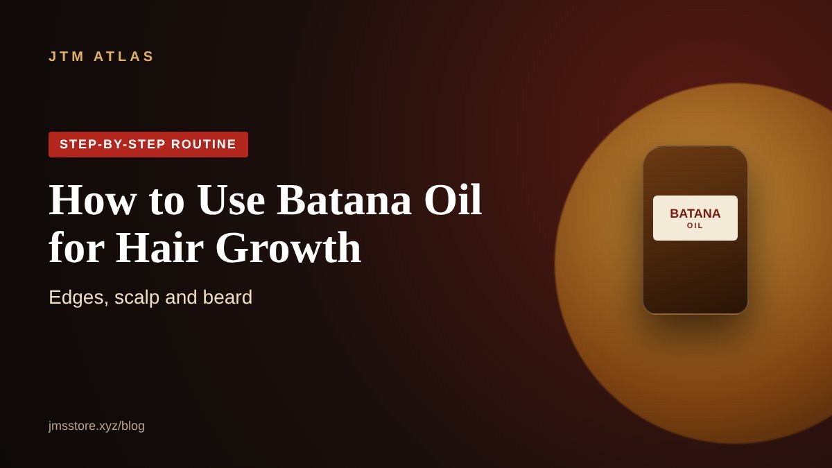 How to Use Batana Oil for Hair Growth: A Step-by-Step Routine